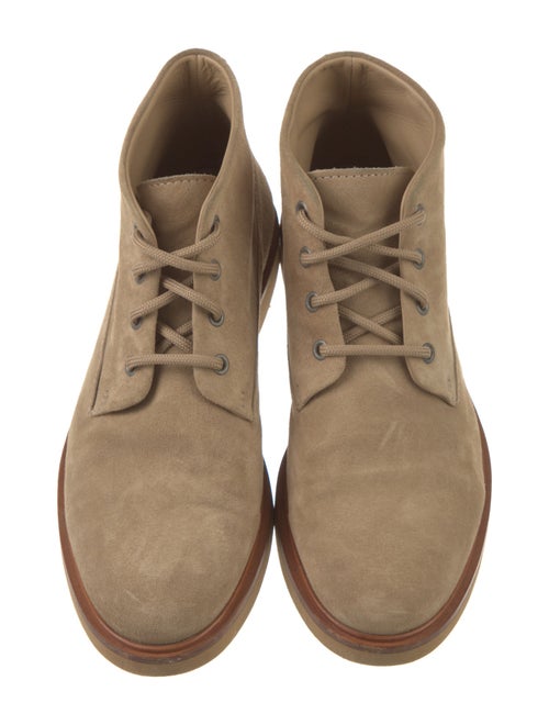 A.P.C. Suede Lace-Up Boots