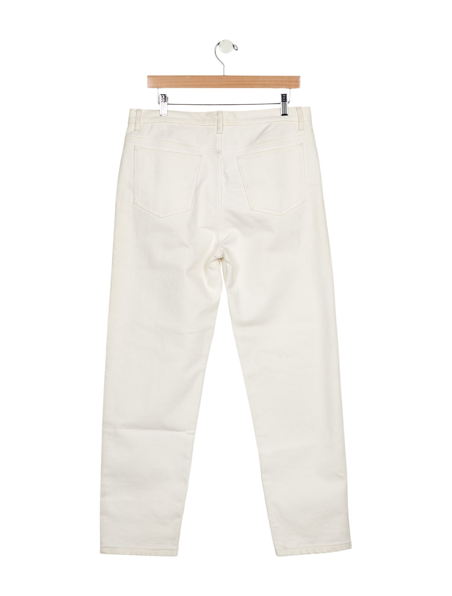 A.P.C. High-Rise Straight Leg Jeans