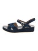 A.P.C. Velvet Slingback Sandals
