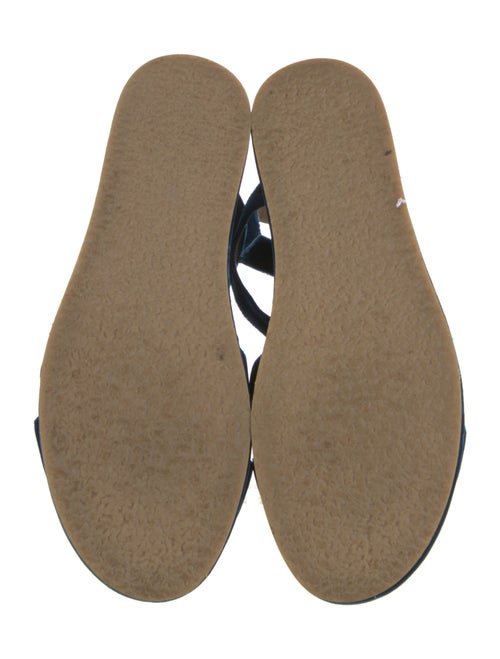 A.P.C. Velvet Slingback Sandals