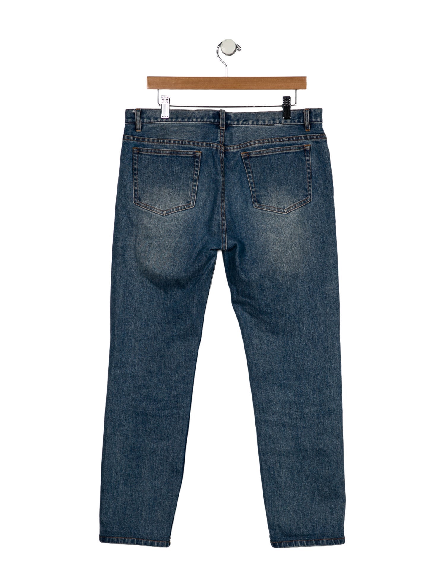 A.P.C. Mid-Rise Straight Leg Jeans