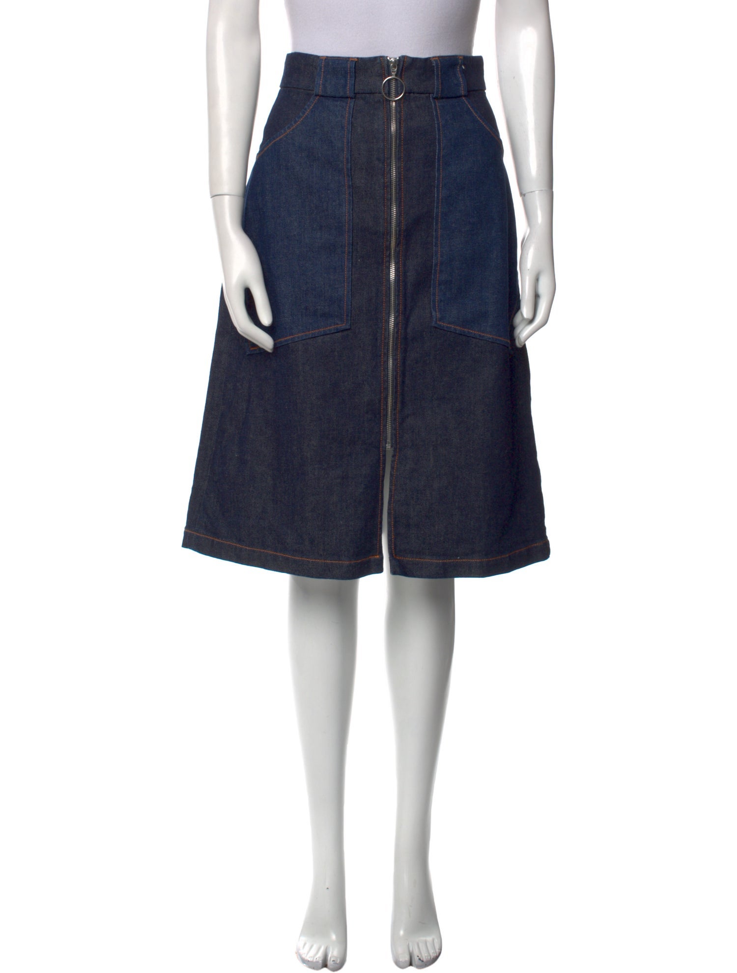 A.P.C. Knee-Length Skirt