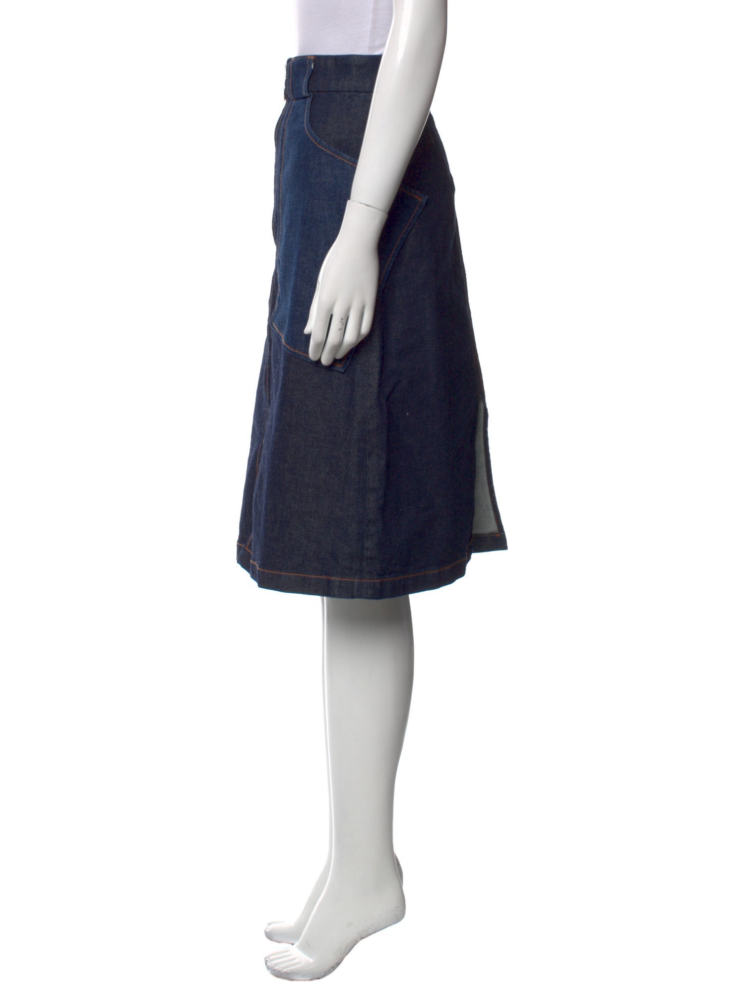 A.P.C. Knee-Length Skirt