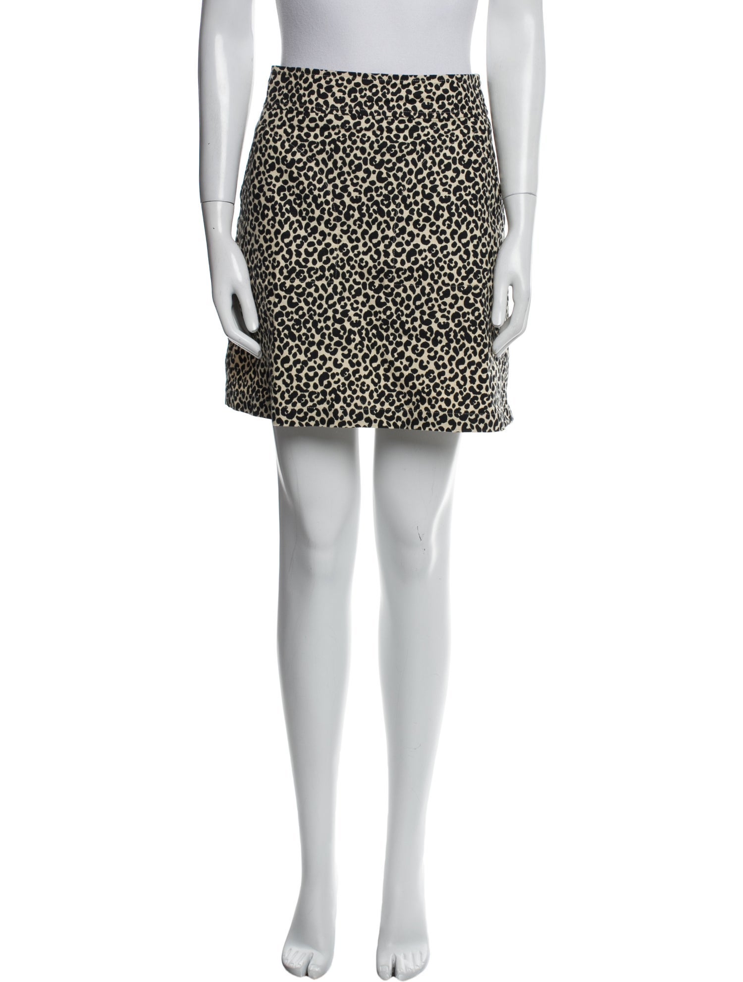 A.P.C. Printed Mini Skirt