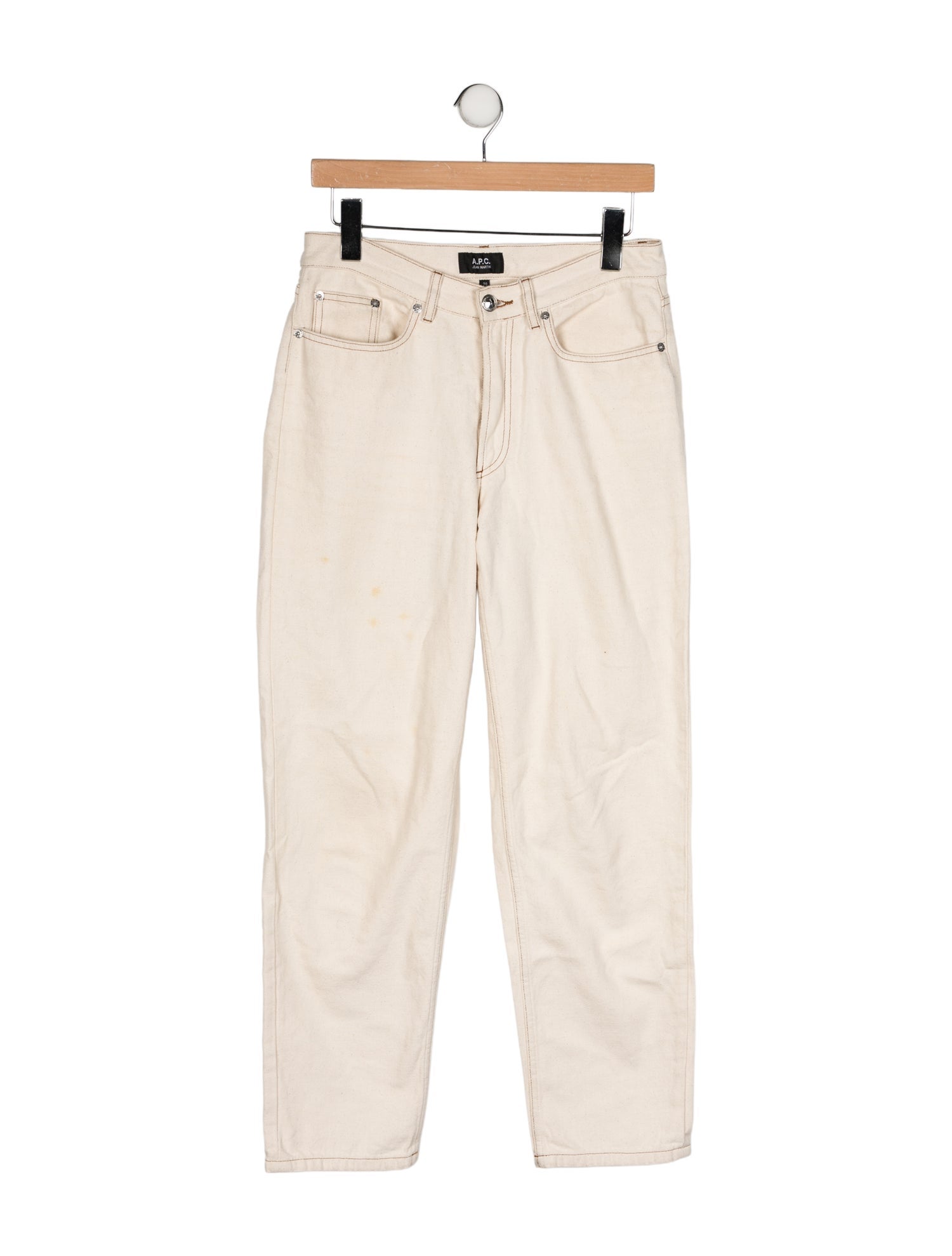 A.P.C. Mid-Rise Straight Leg Jeans
