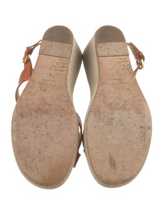 A.P.C. Leather Espadrilles