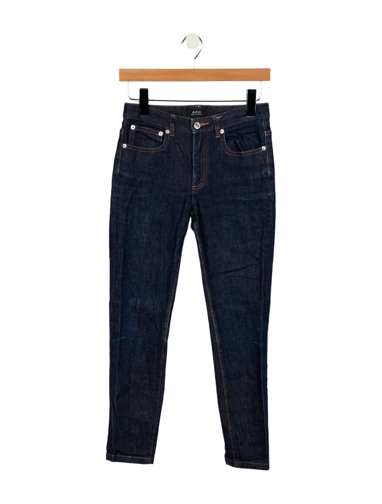 A.P.C. Mid-Rise Skinny Leg Jeans