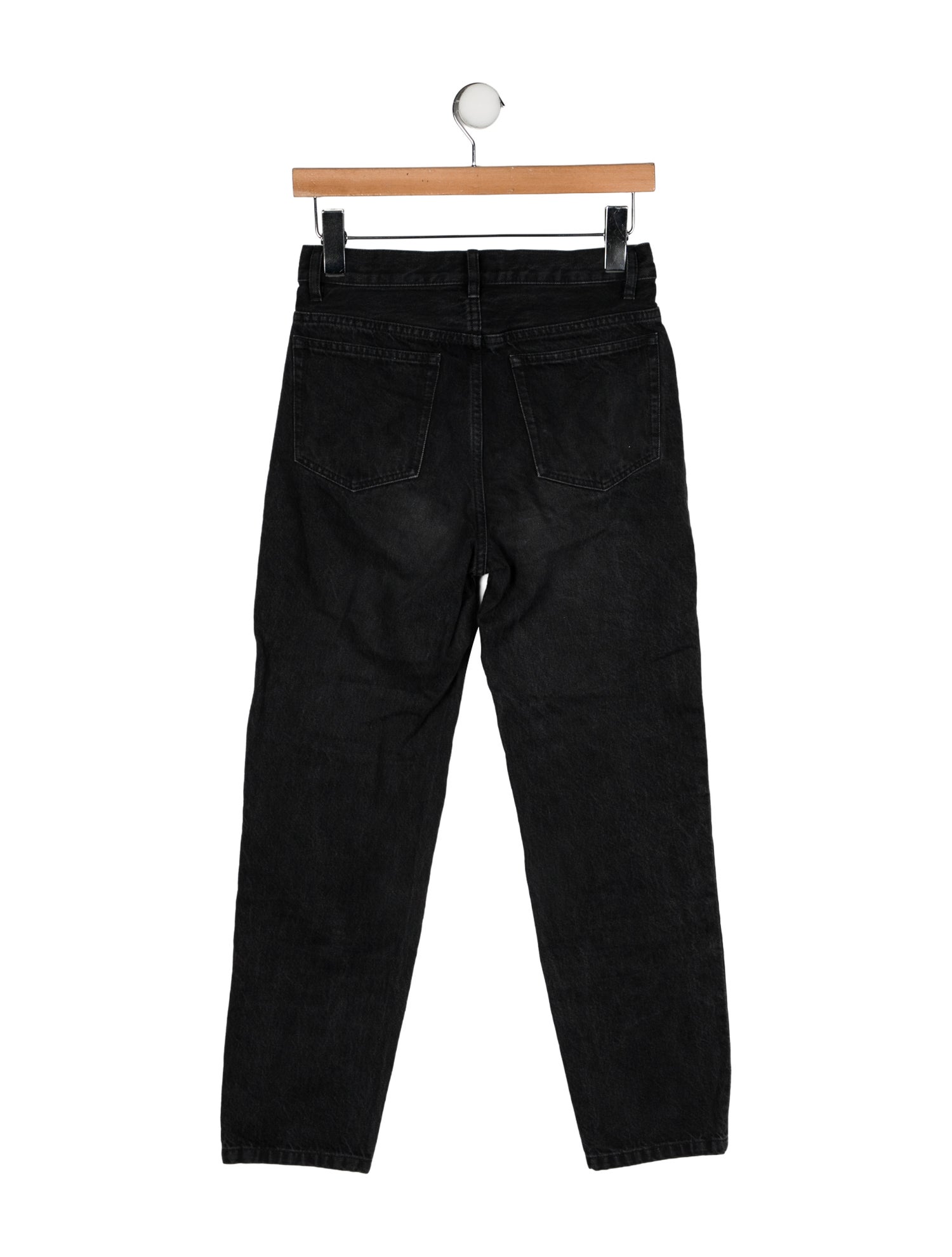 A.P.C. High-Rise Straight Leg Jeans