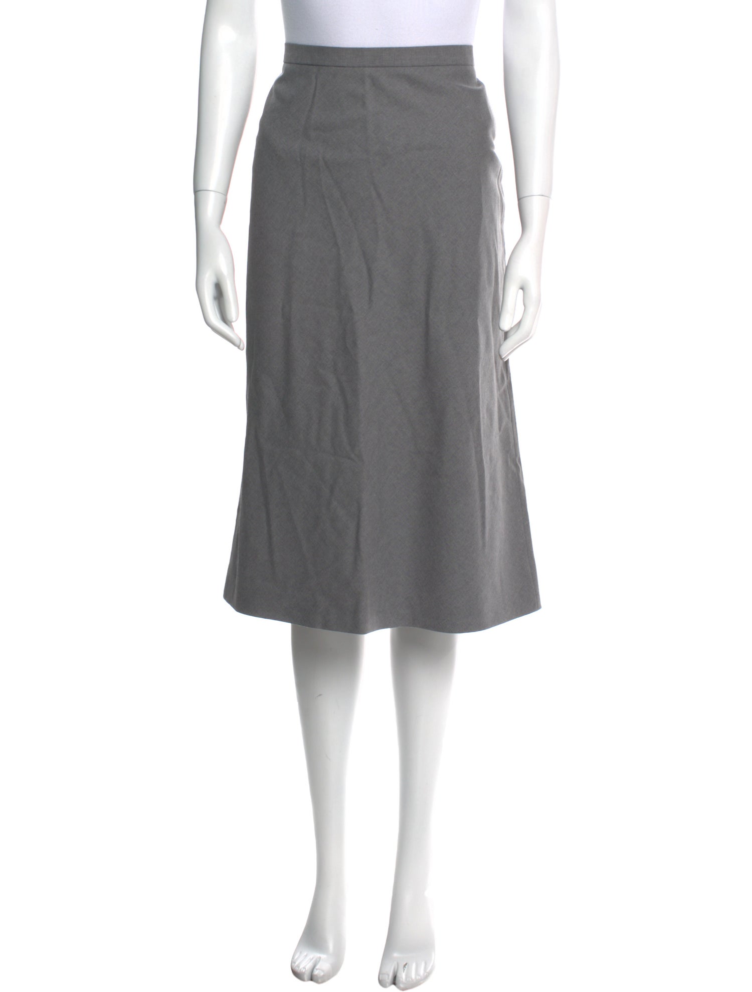 A.P.C. Wool Knee-Length Skirt