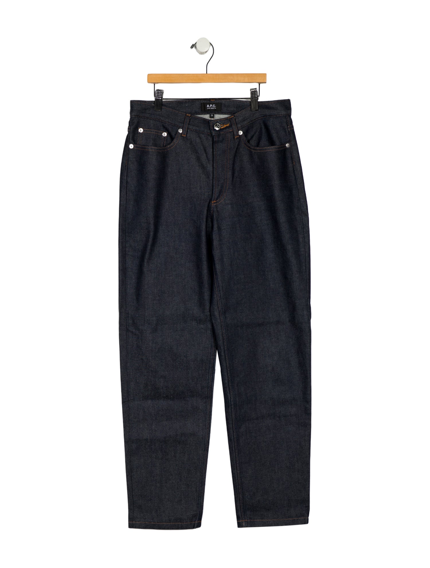 A.P.C. Mid-Rise Straight Leg Jeans