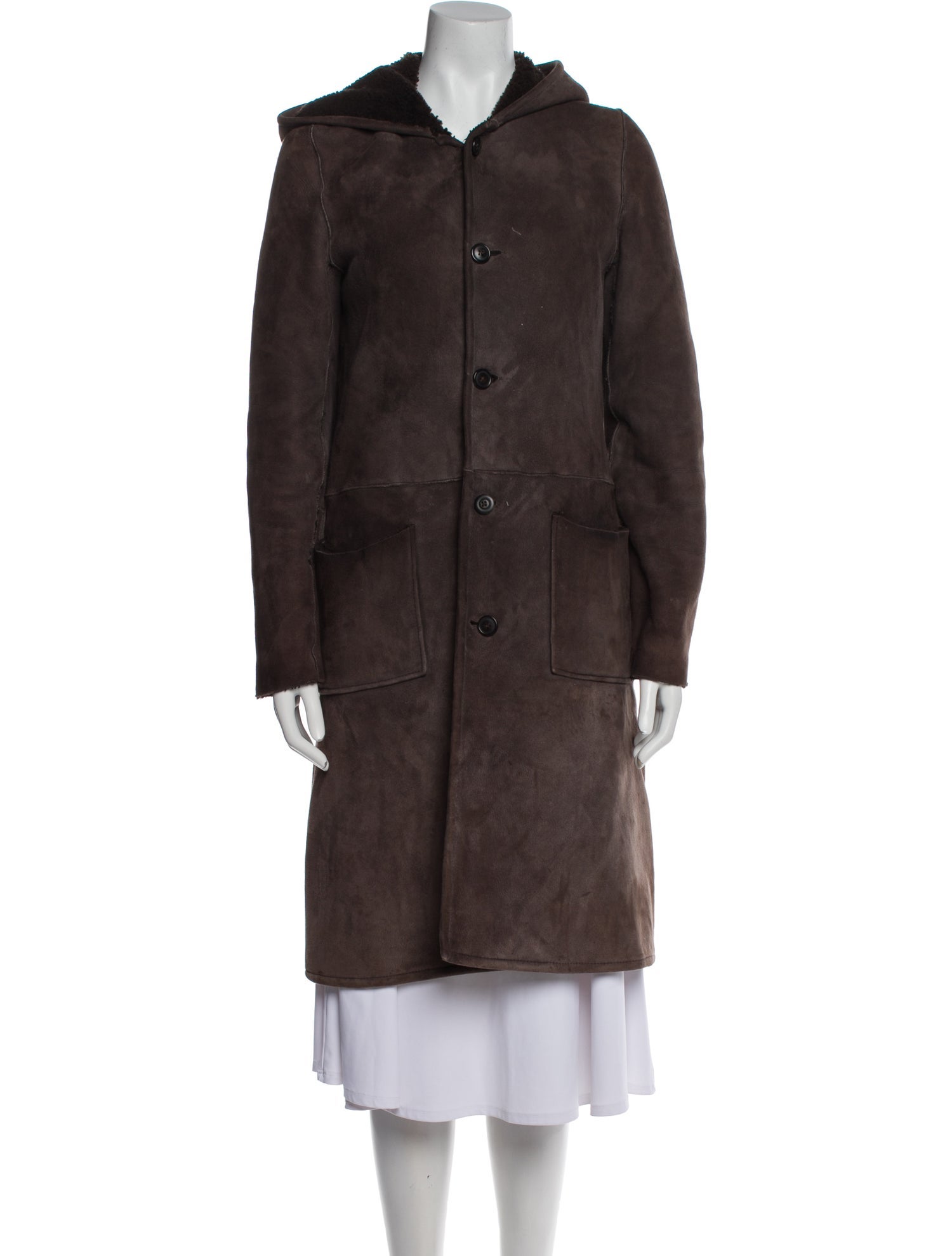 A.P.C. Leather Coat