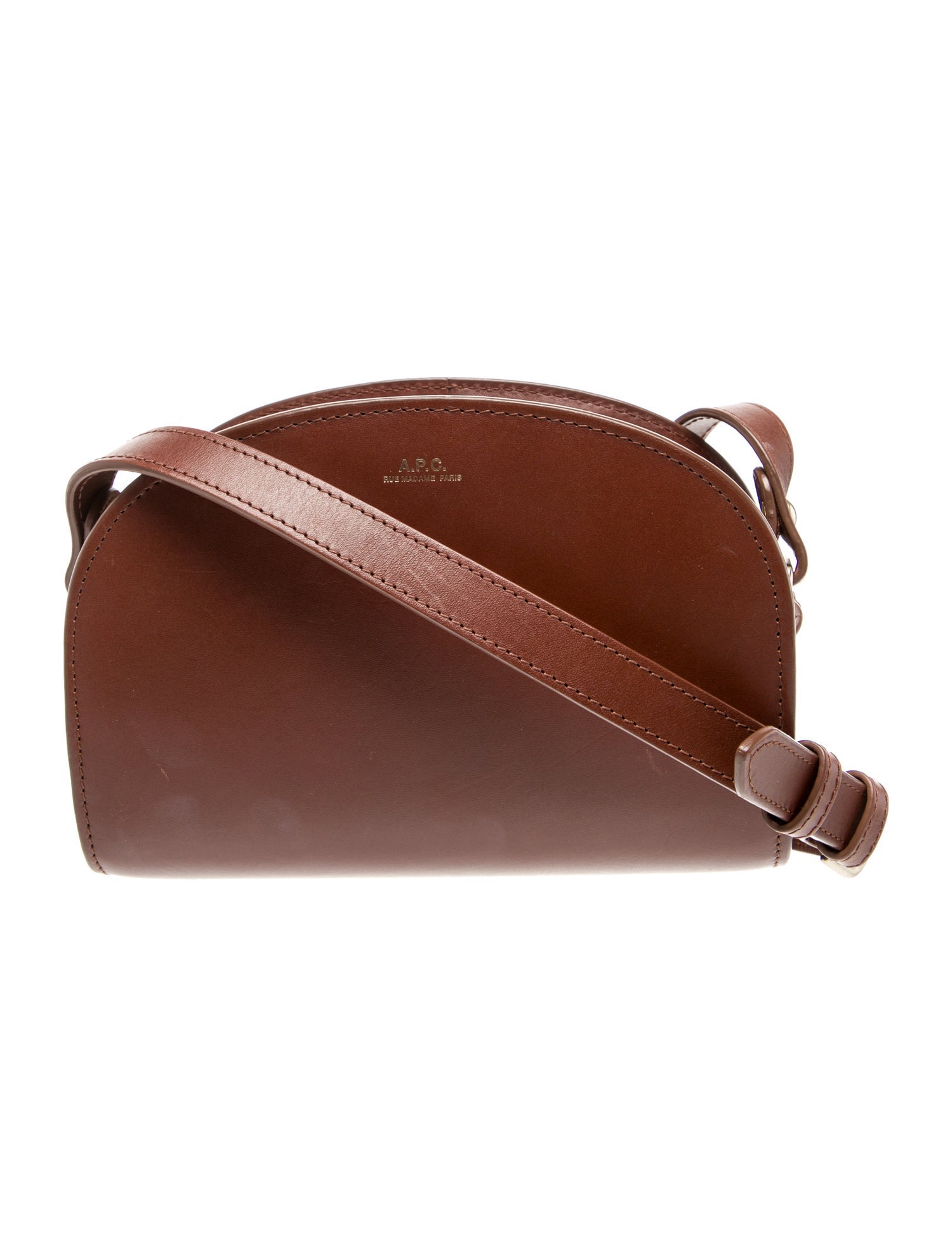 A.P.C. Leather Crossbody Bag