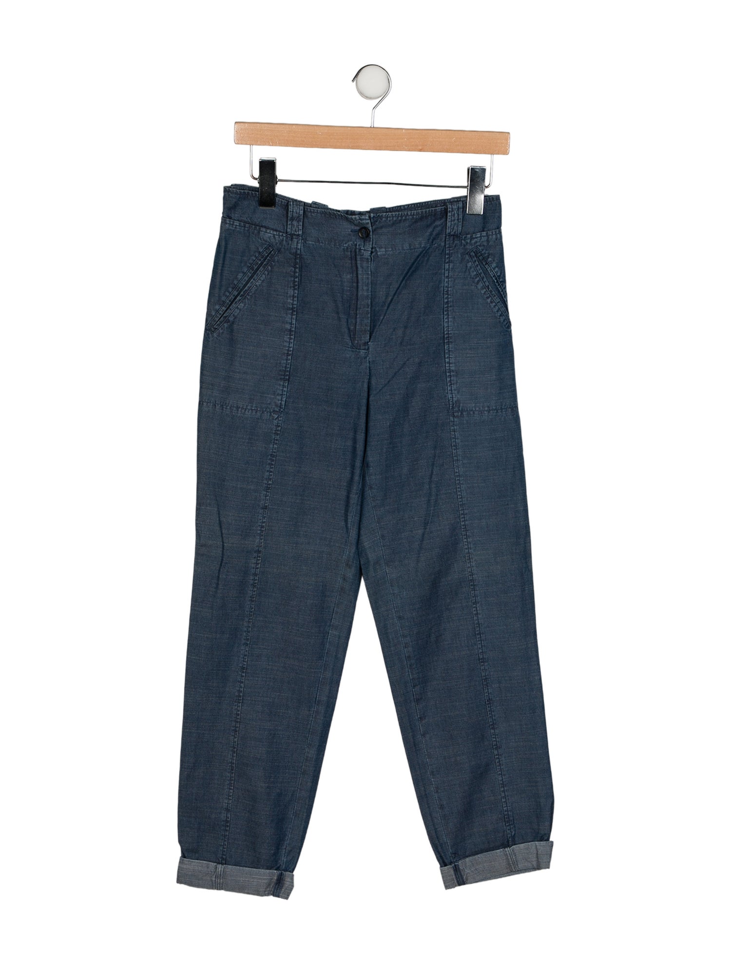 A.P.C. Mid-Rise Straight Leg Jeans