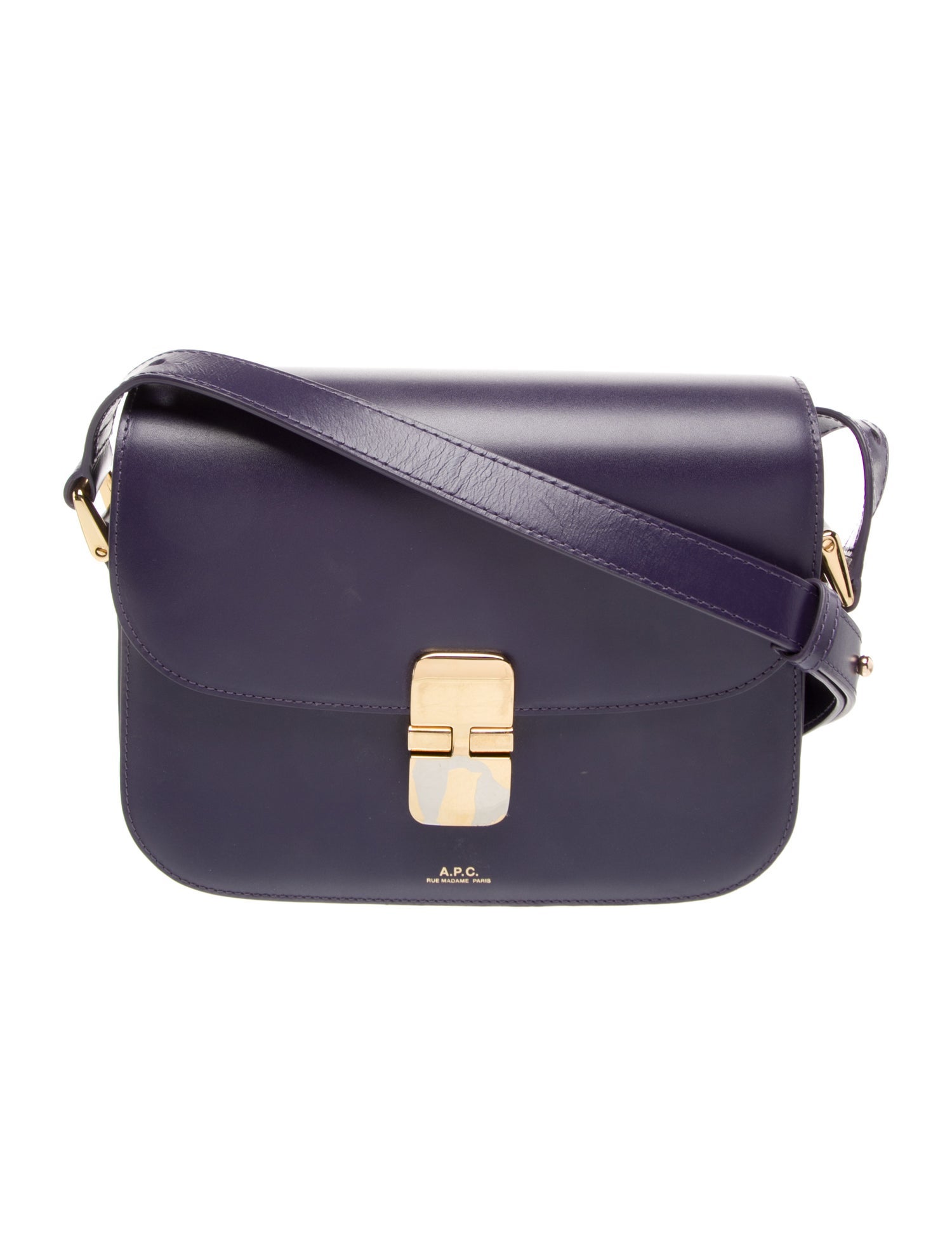A.P.C. Leather Crossbody Bag