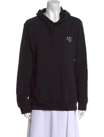 A.P.C. Mock Neck Long Sleeve Sweatshirt