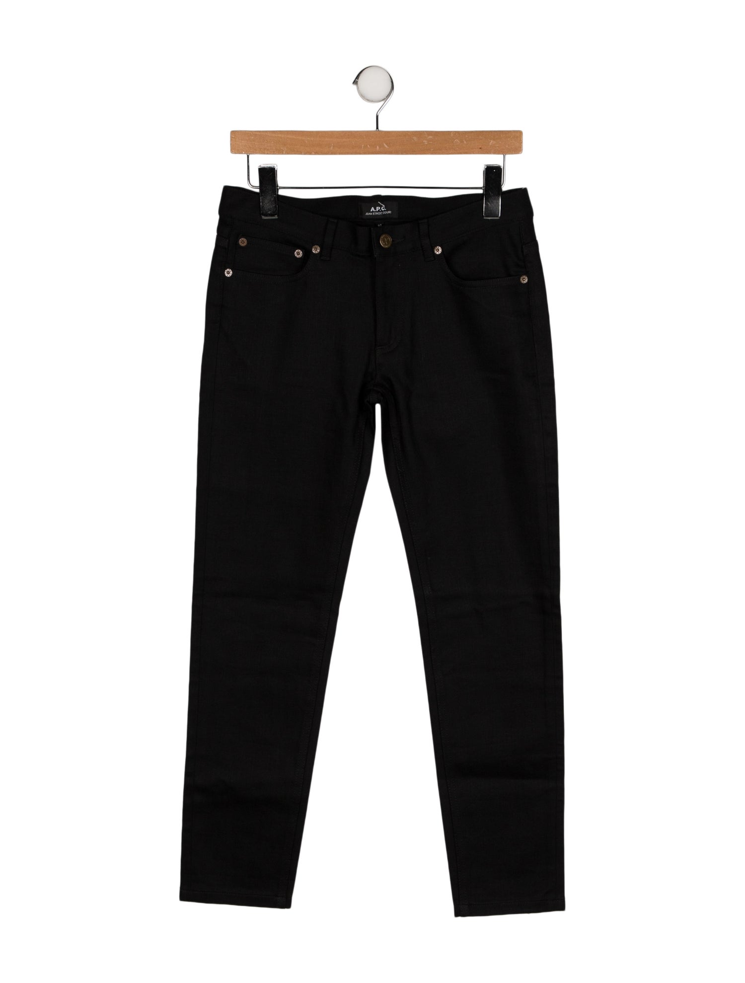 A.P.C. Low-Rise Straight Leg Jeans