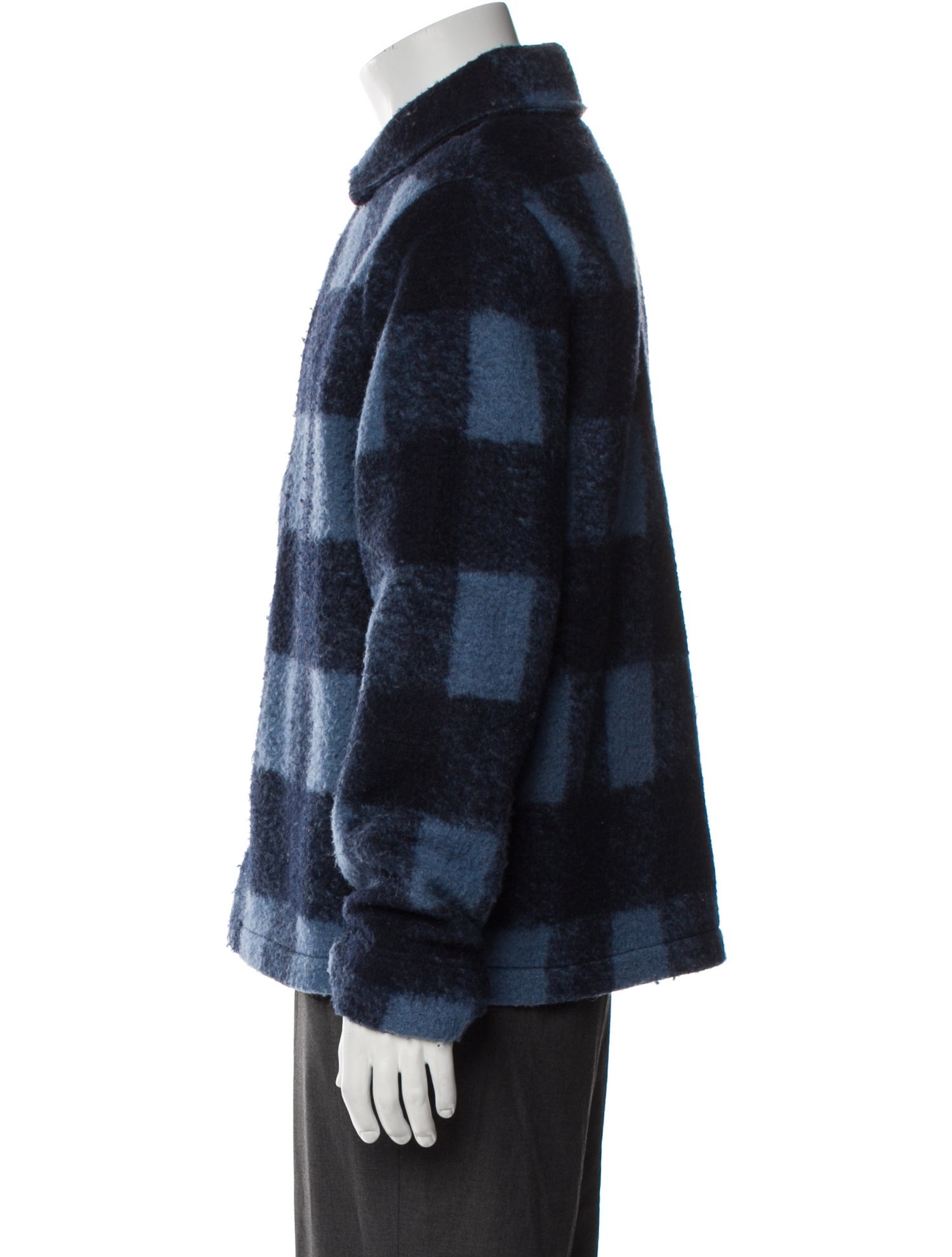 A.P.C. Plaid Print Coat