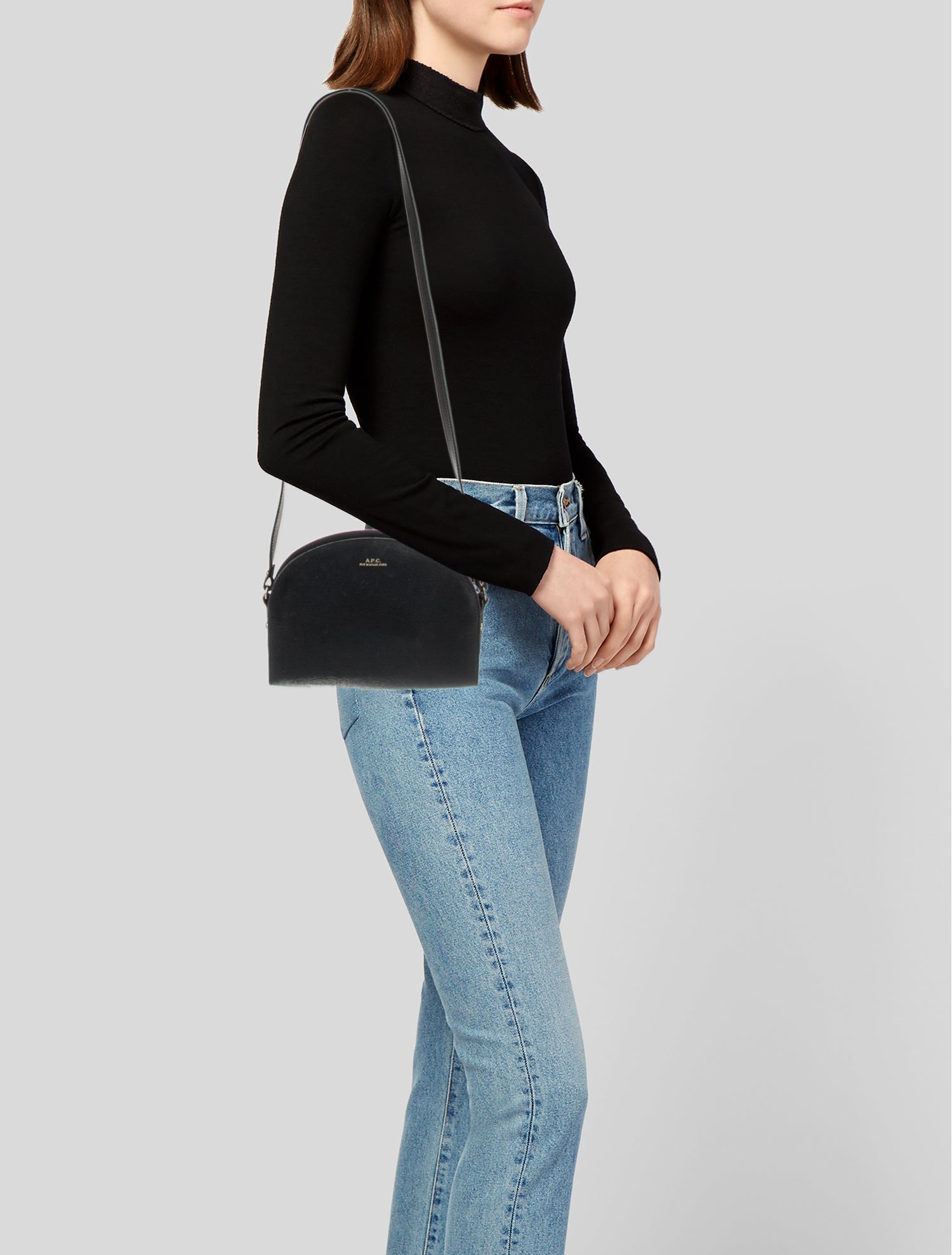 A.P.C. Leather Crossbody Bag