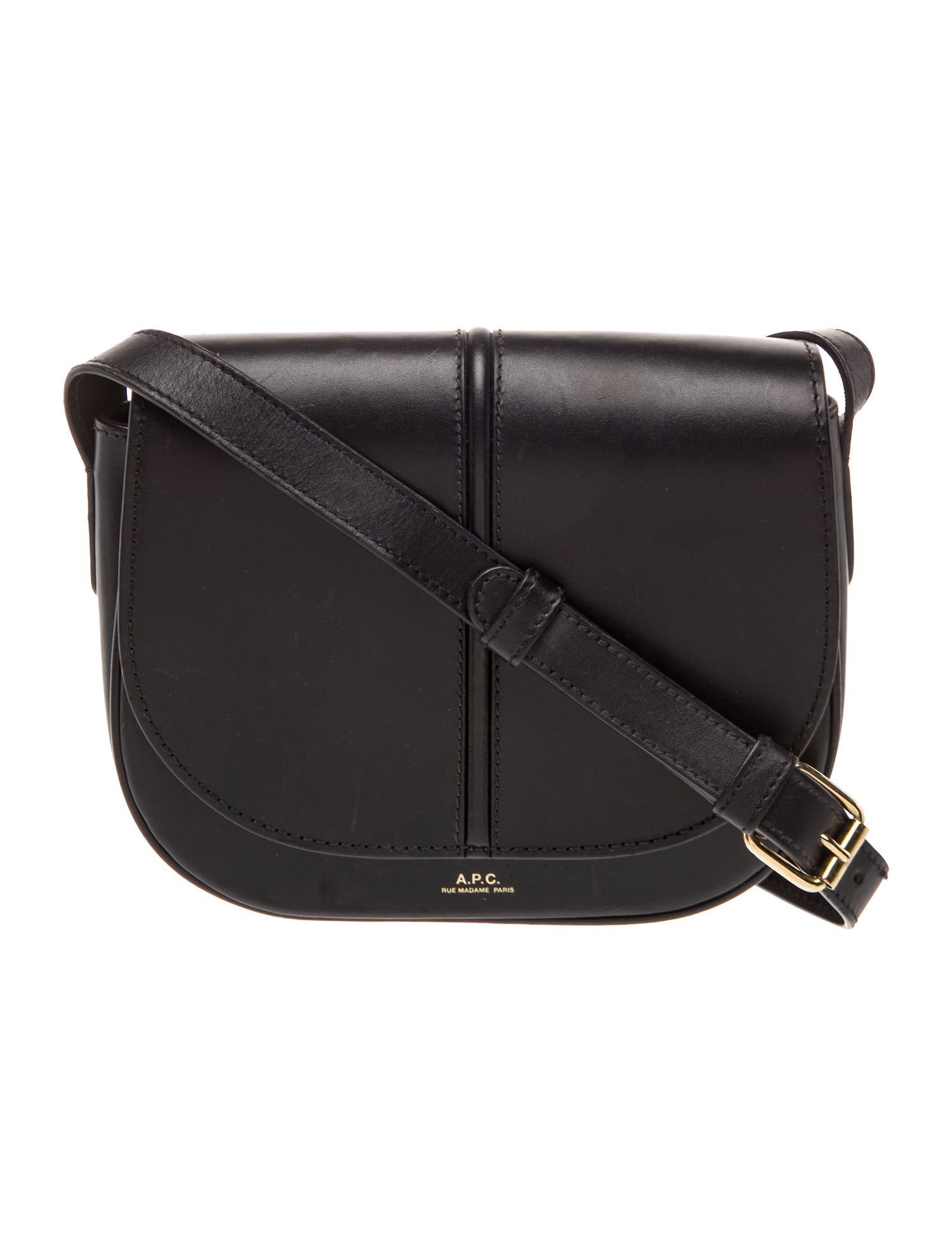 A.P.C. Leather Crossbody Bag