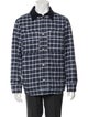 A.P.C. Plaid Print Trucker Jacket