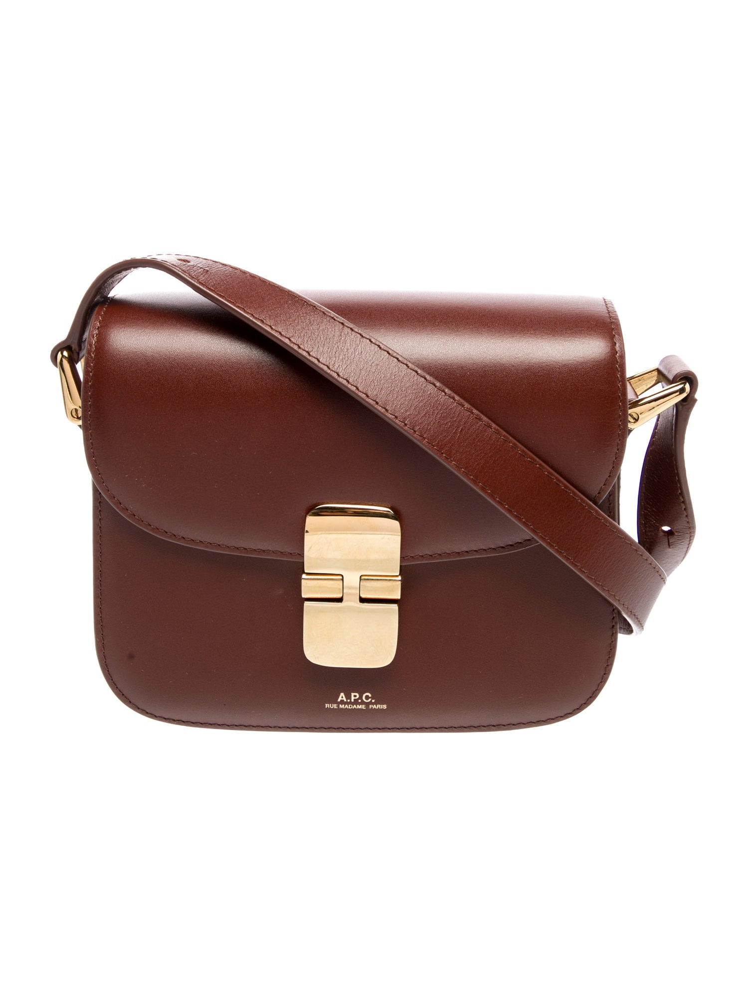 A.P.C. Leather Crossbody Bag