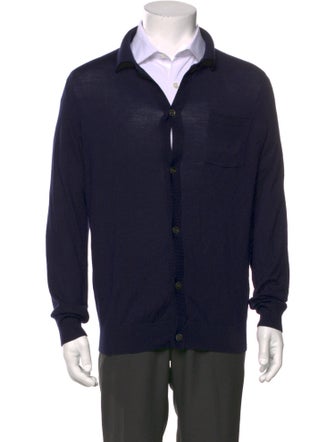 A.P.C. Mock Neck Long Sleeve Cardigan