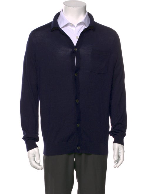 A.P.C. Mock Neck Long Sleeve Cardigan