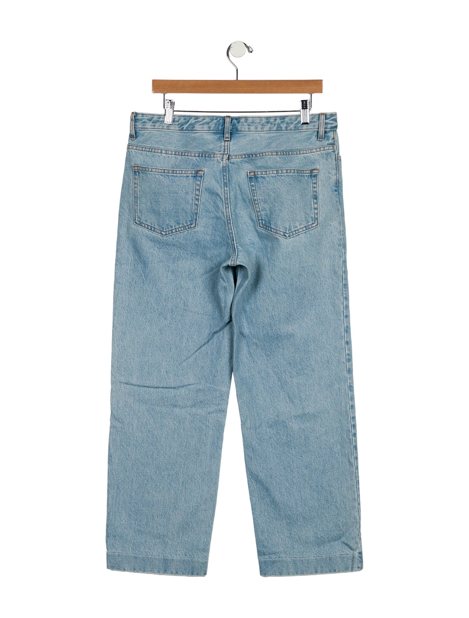 A.P.C. Mid-Rise Wide Leg Jeans