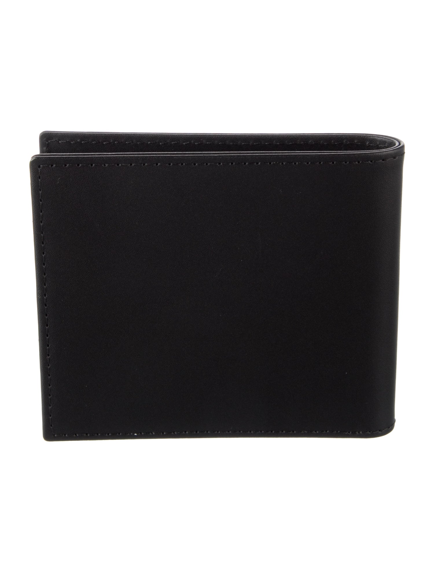 A.P.C. Leather Printed Bifold Wallet w/ Tags