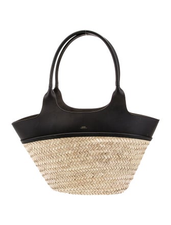 A.P.C. Rattan Bucket Bag