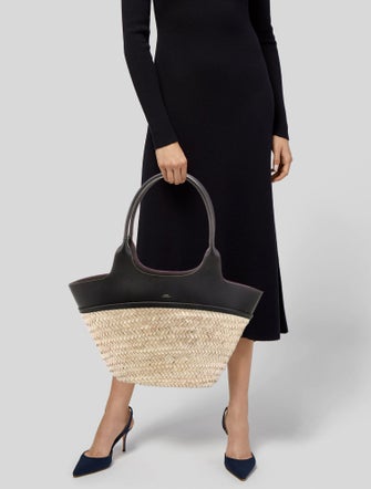 A.P.C. Rattan Bucket Bag