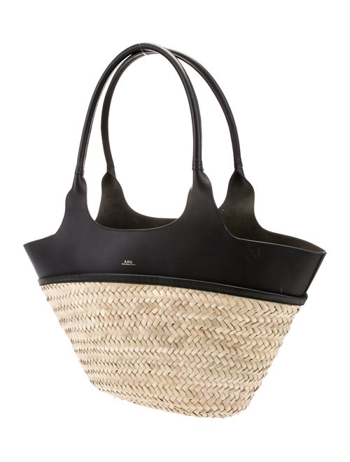 A.P.C. Rattan Bucket Bag