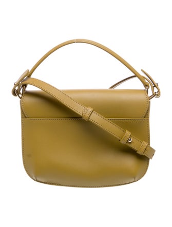 A.P.C. Saffiano Leather Top Handle Bag