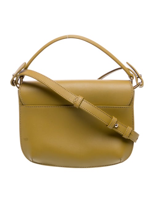 A.P.C. Saffiano Leather Top Handle Bag