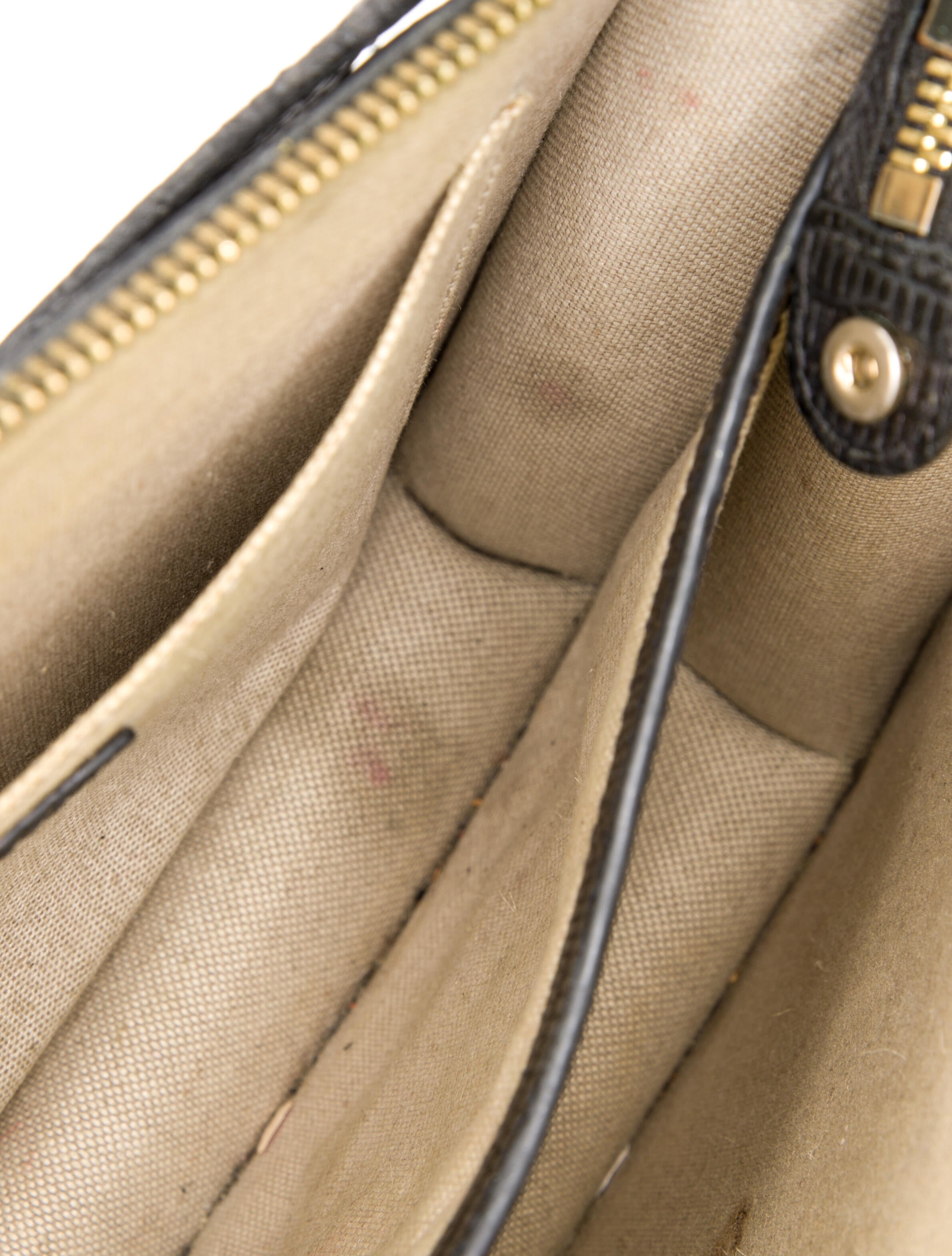 A.P.C. Embossed Leather Crossbody Bag