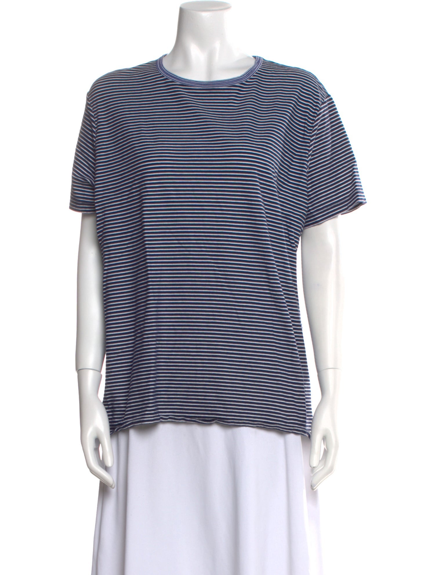 A.P.C. Striped Crew Neck T-Shirt