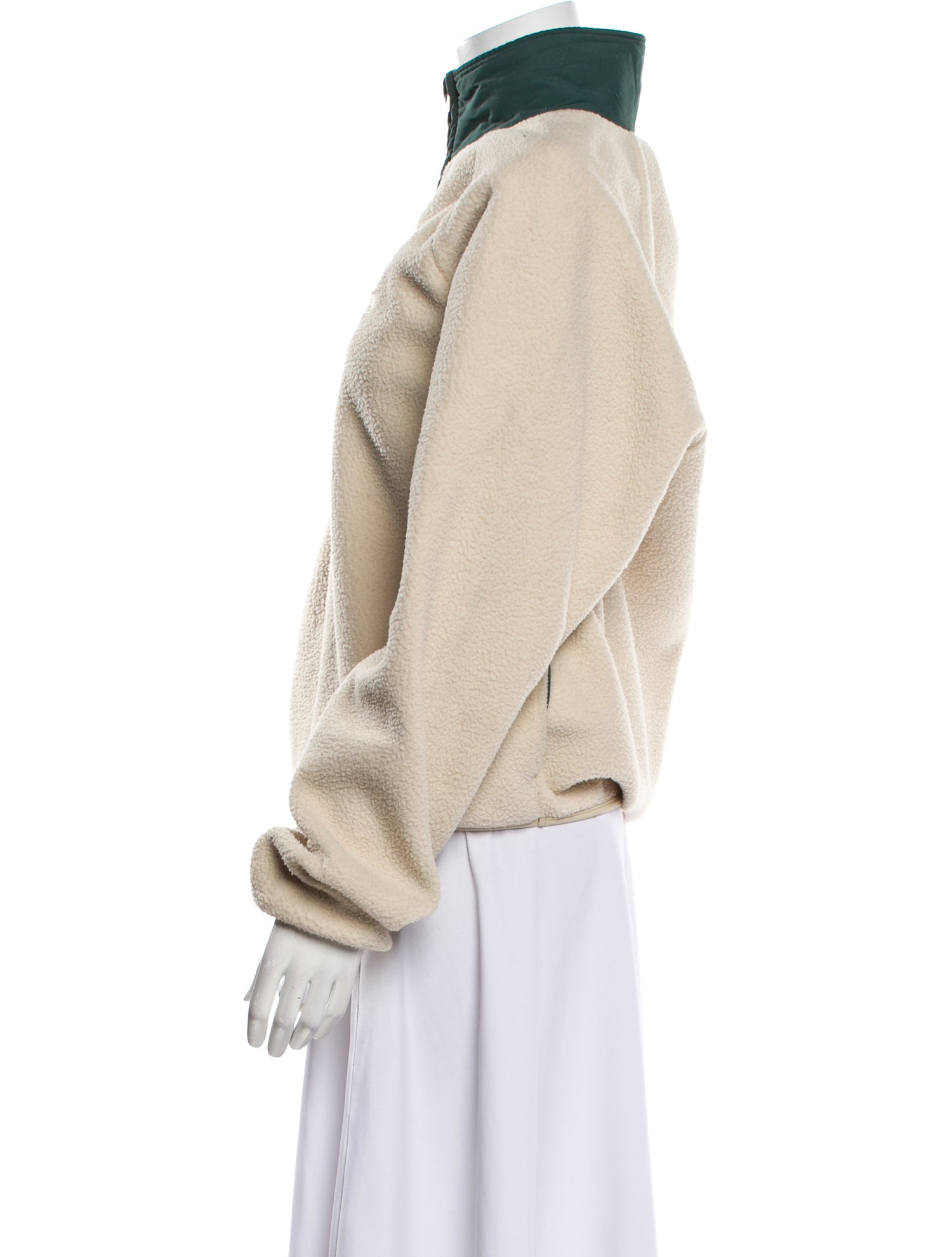 A.P.C. Mock Neck Long Sleeve Sweatshirt