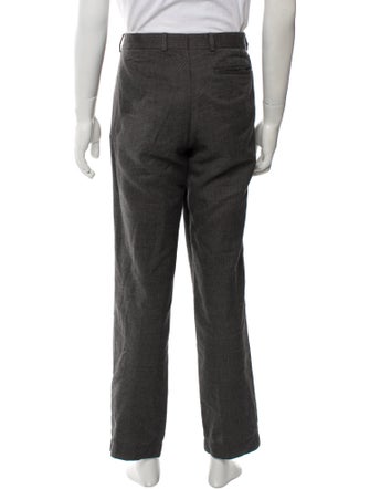 A.P.C. Plaid Print Dress Pants