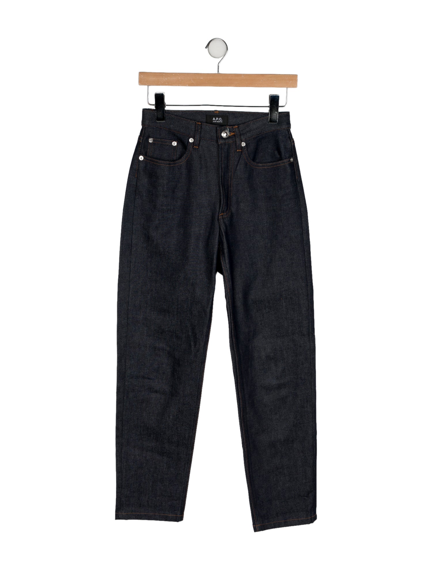 A.P.C. Mid-Rise Straight Leg Jeans