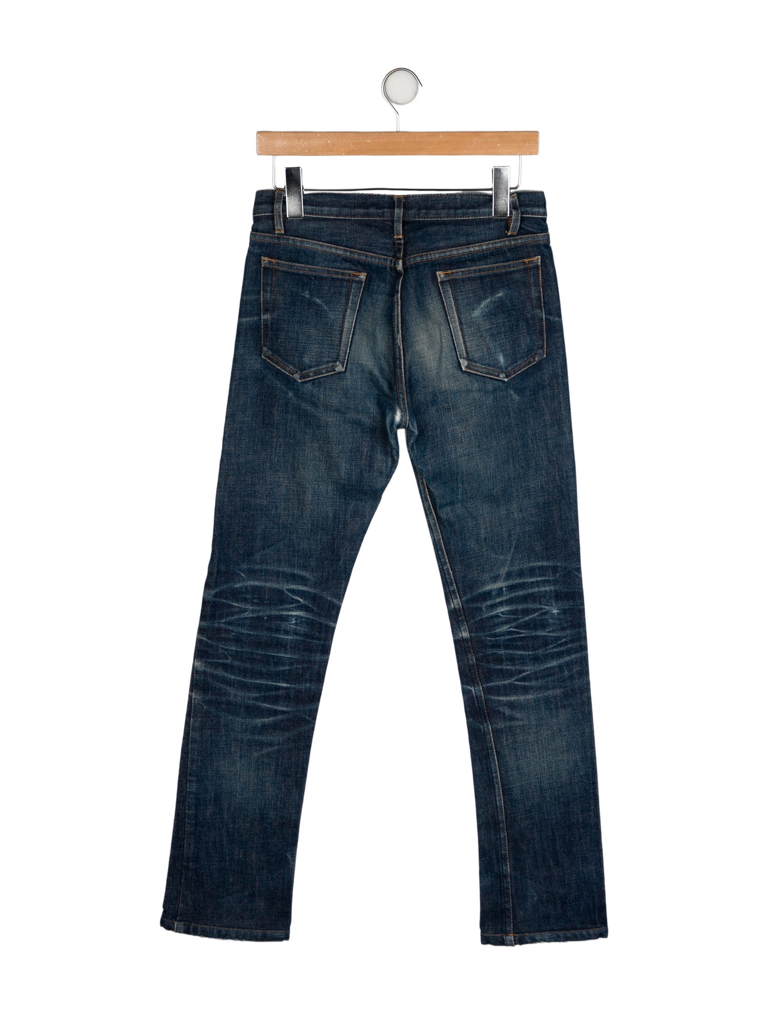 A.P.C. Mid-Rise Straight Leg Jeans