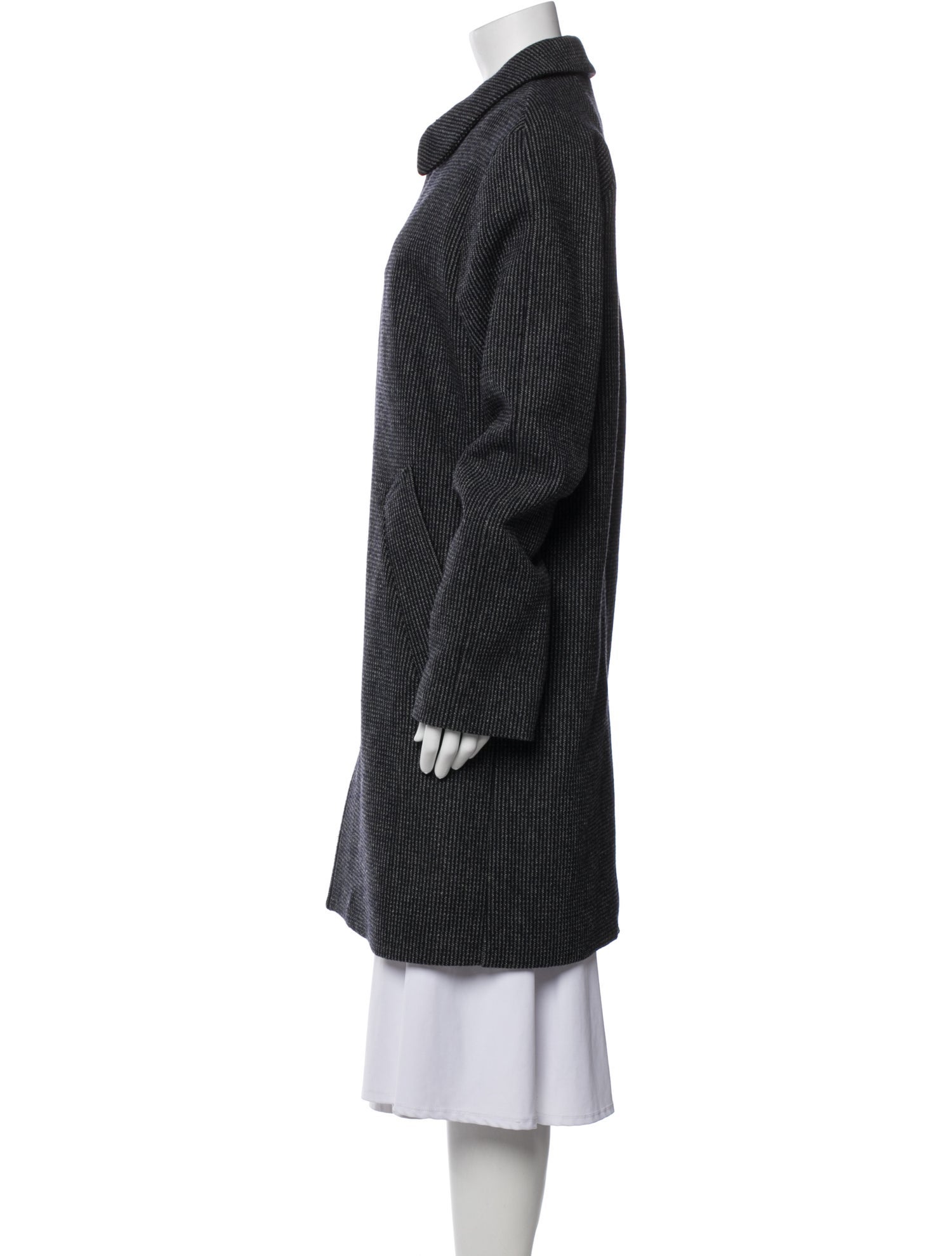 A.P.C. Wool Striped Coat