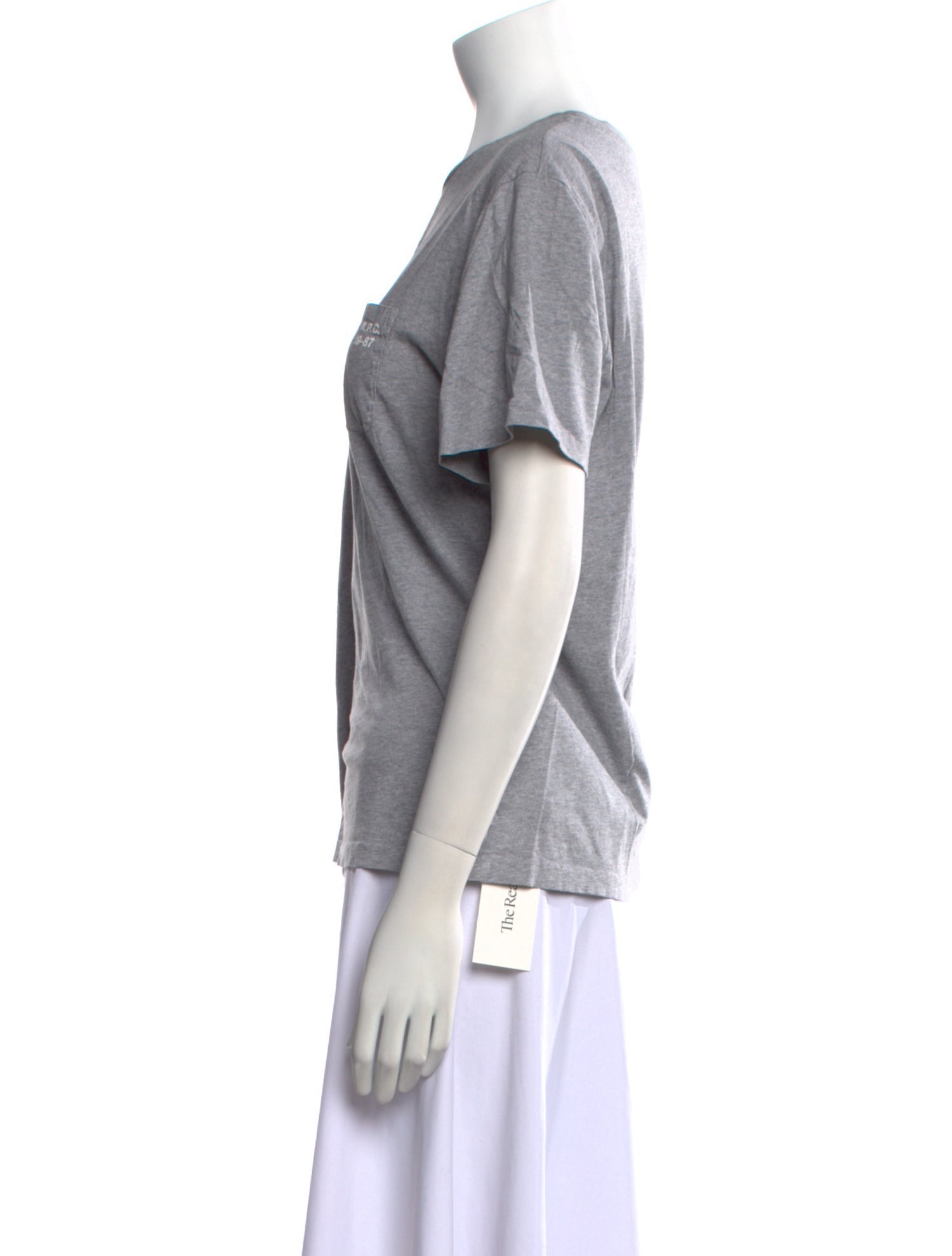 A.P.C. Bateau Neckline Short Sleeve T-Shirt