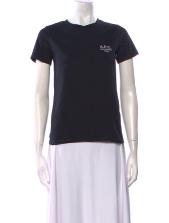 A.P.C. Graphic Print Crew Neck T-Shirt