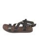 A.P.C. Leather Gladiator Sandals