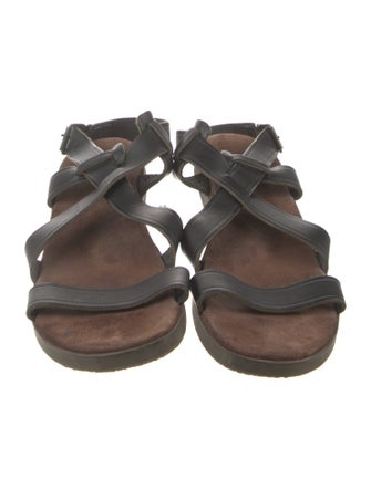 A.P.C. Leather Gladiator Sandals