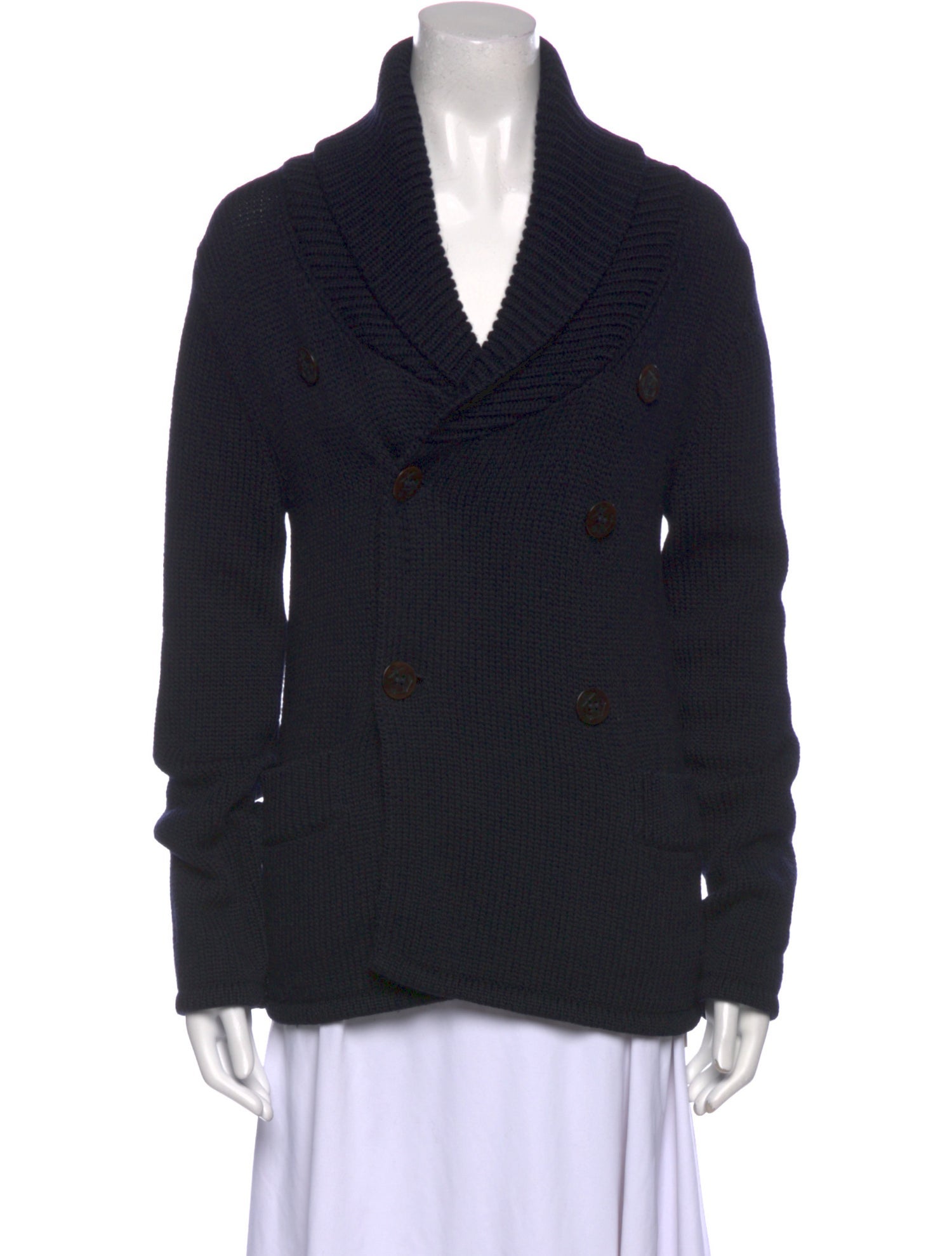 A.P.C. Merino Wool V-Neck Sweater