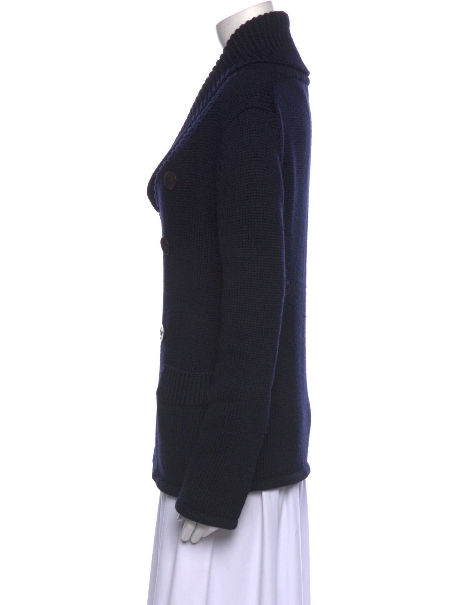 A.P.C. Merino Wool V-Neck Sweater