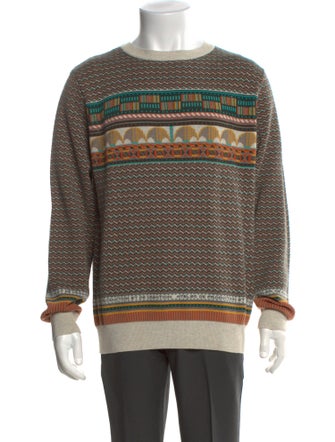 A.P.C. Printed Crew Neck Pullover