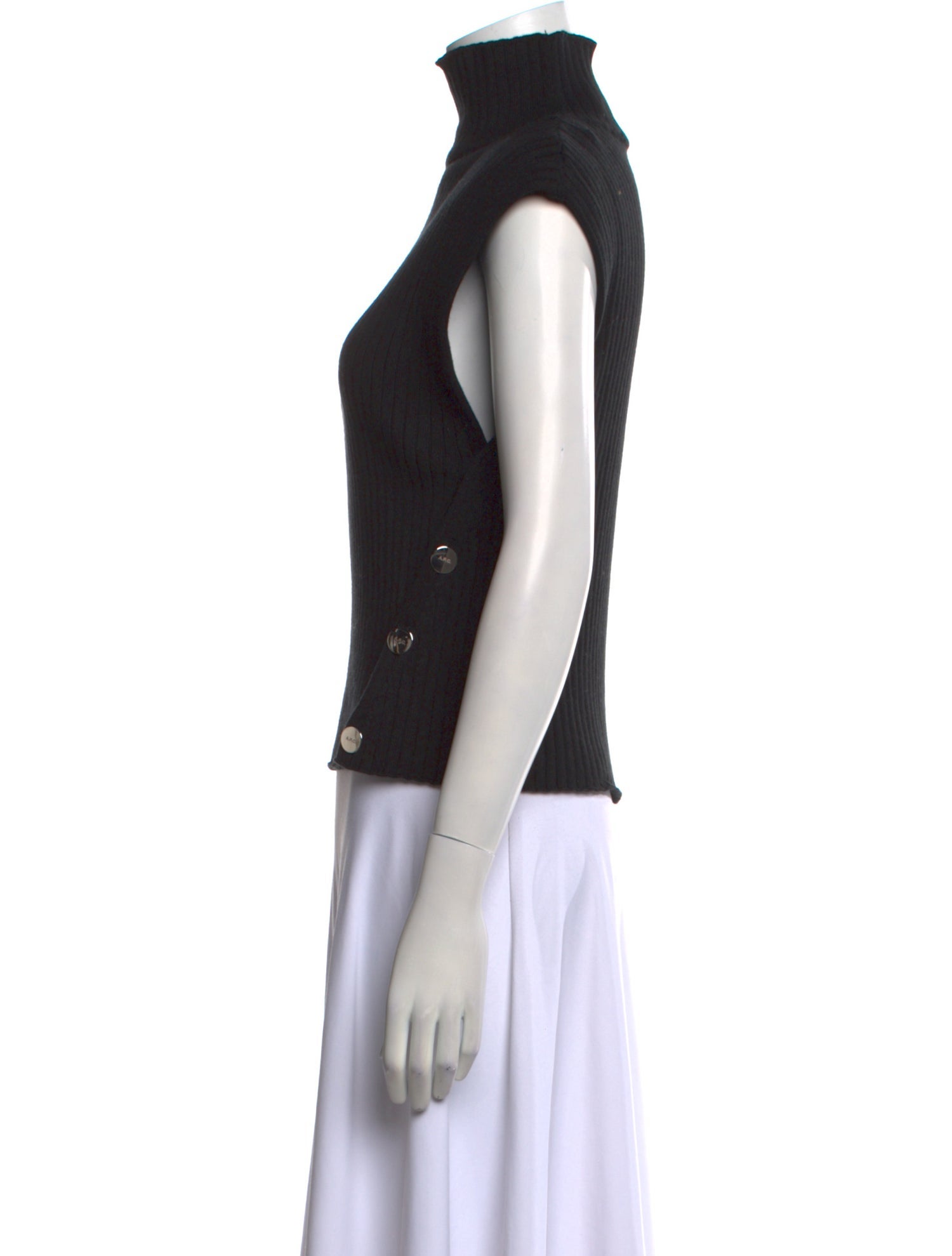 A.P.C. Turtleneck Short Sleeve Top