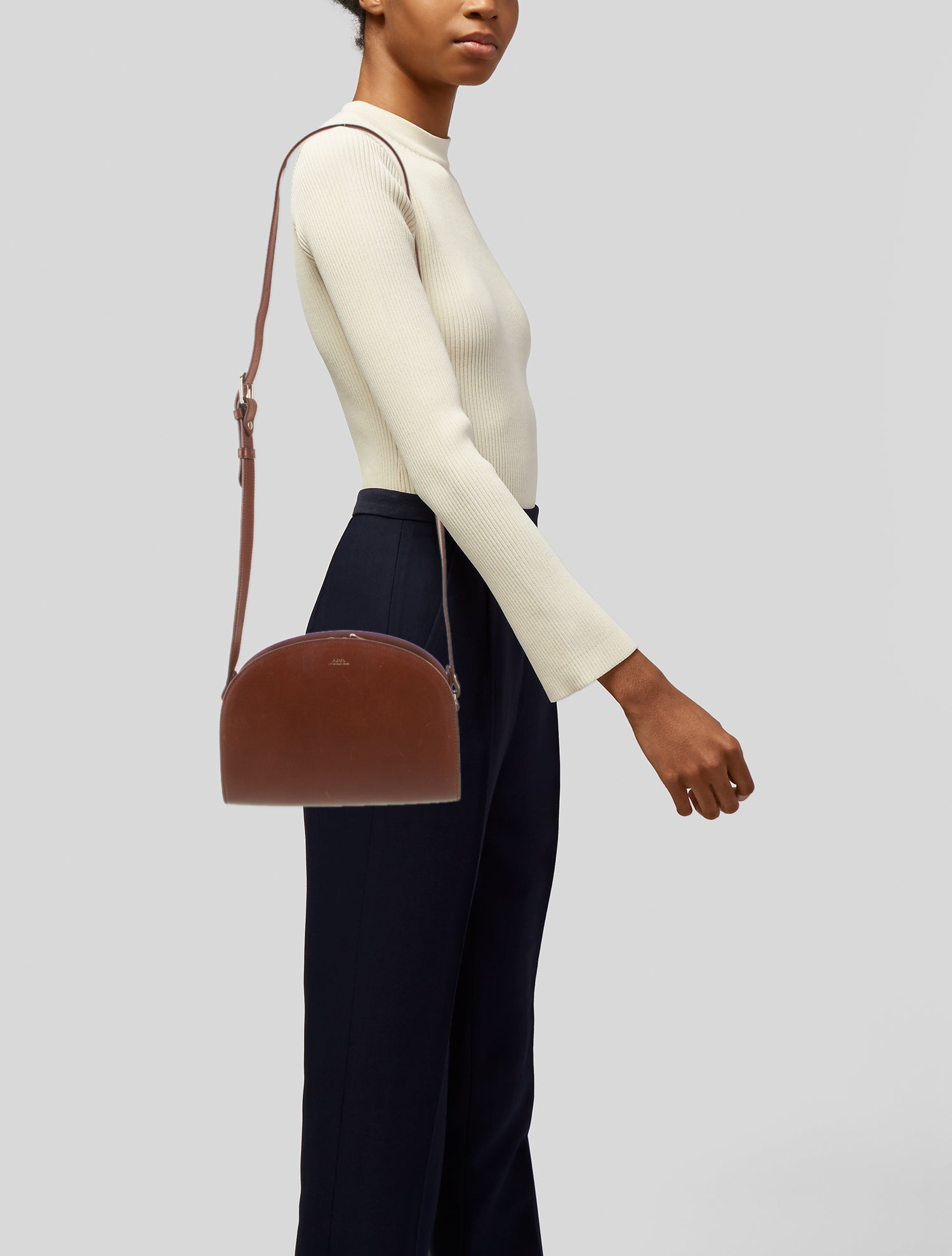 A.P.C. Leather Crossbody Bag